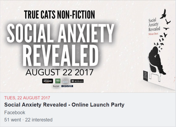 Social Anxiety Revealed: the Launch Party